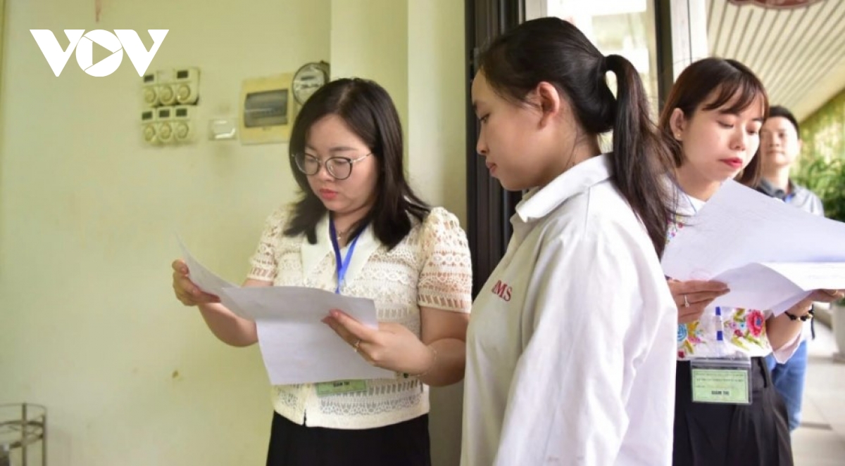 Thí sinh Hà Nội hoàn tất thủ tục, sẵn sàng bước vào kỳ thi tốt nghiệp THPT 2025